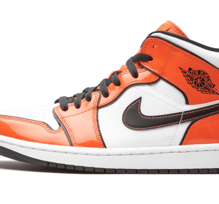 Nike Sko Air Jordan 1 Mid Turf Orange